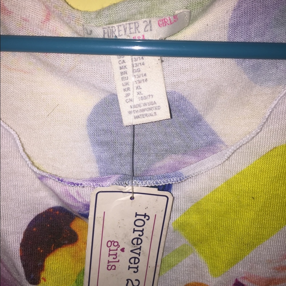 Forever 21 Girls Donut Tank Top